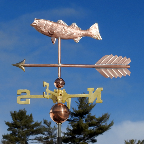Striped Bass Weathervane