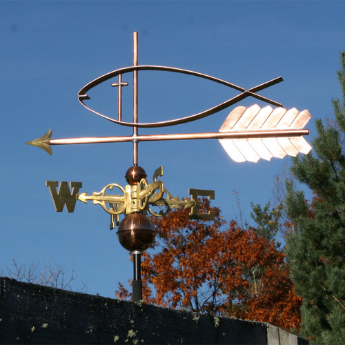 Jesus Fish Weather vane