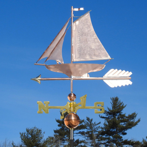 sailboat weathervane