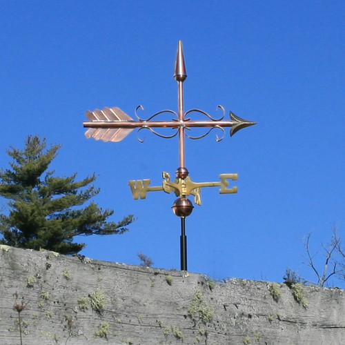 Scrolled Arrow Weather vane