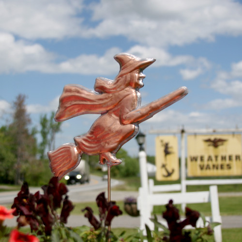 Copper Witch Garden Stake