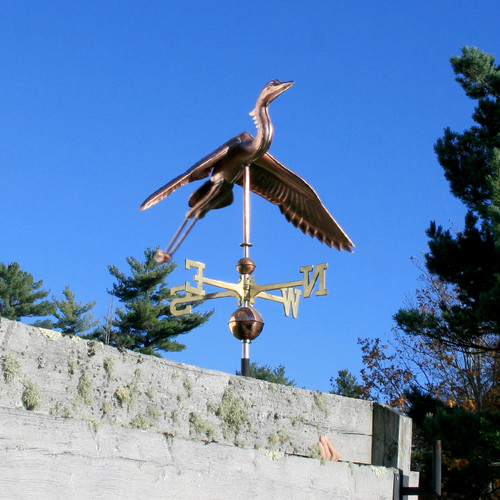 Heron Weather vane
