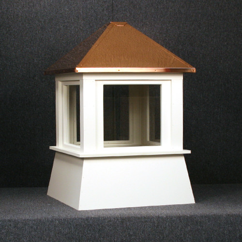Brownville Cupola with Copper Roof and Window