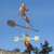 Skier Weathervane