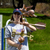 Jamey posing with a flying pig weathervane for size reference