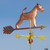 fox terrier weathervane