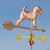 fox terrier weathervane