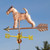 fox terrier weathervane