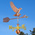 hawk weathervane
