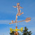 soccer player weathervane
