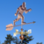 Handmade Copper Big Foot Sasquatch Weathervane Big Foot Sasquatch