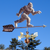 Handcrafted Sasquatch Big Foot Weather Vane