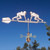 Football Players Weathervane
