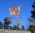 Copper Strutting Rooster Weathervane