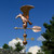 Copper Large Majestic Eagle Weathervane