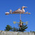 Copper Loon and Chicks Weathervane