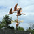 Copper Flying Geese Weathervane