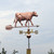 Copper Cow Weathervane