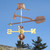 Firefighter Weather vane