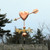 Arrow Through The Heart Weathervane