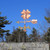 Copper Small Four Leaf Clover Weathervane