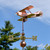 Biplane Airplane Weathervane