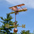 Biplane Airplane Weathervane