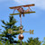 Biplane Airplane Weathervane