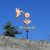 Copper Small Hummingbird Weathervane