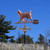 Copper Small Bobtail Cat Weathervane