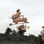 Pickup Truck with Pig Weathervane