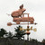 Pickup Truck with Pig Weathervane
