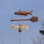 Copper Small Catfish Weathervane