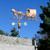 Copper Horse and Buggy Weathervane