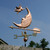Pig Flying over the Moon Weathervane