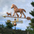 Horse and Dog Weathervane