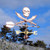 Skull and Swords Weathervane