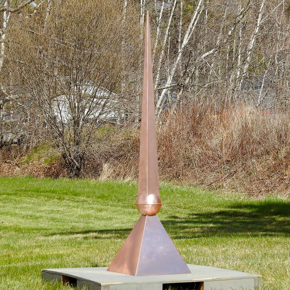 Five Star Finial with Roof Cap