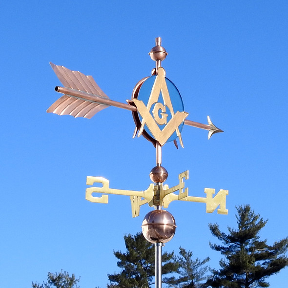masonic weathervane