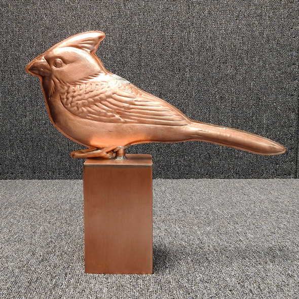 cardinal fence post cap