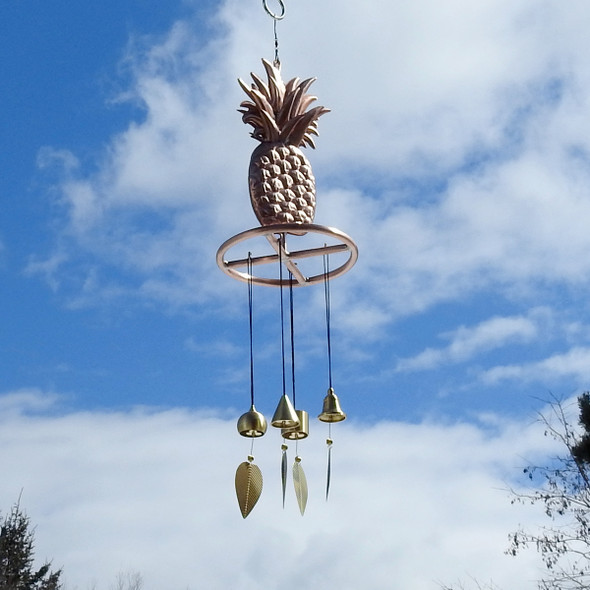 pineapple wind chime