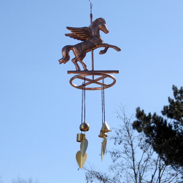 pegasus wind chime