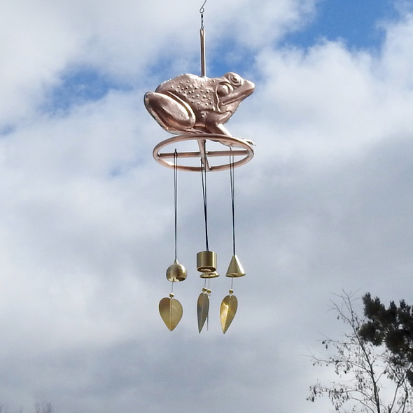 frog wind chime