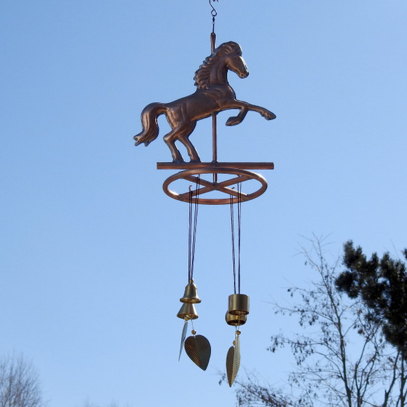 horse wind chime
