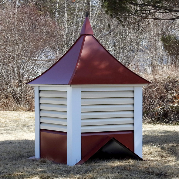 Summit Sheet Metal Louvered Cupola