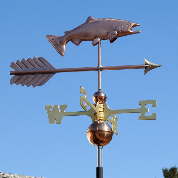 Salmon Weather vane