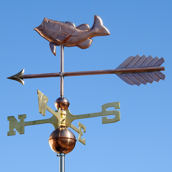 Largemouth Bass Weathervane