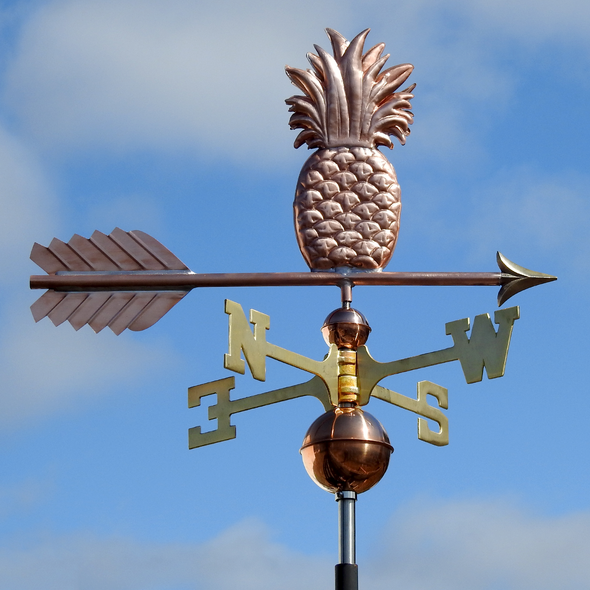 pineapple wind vane