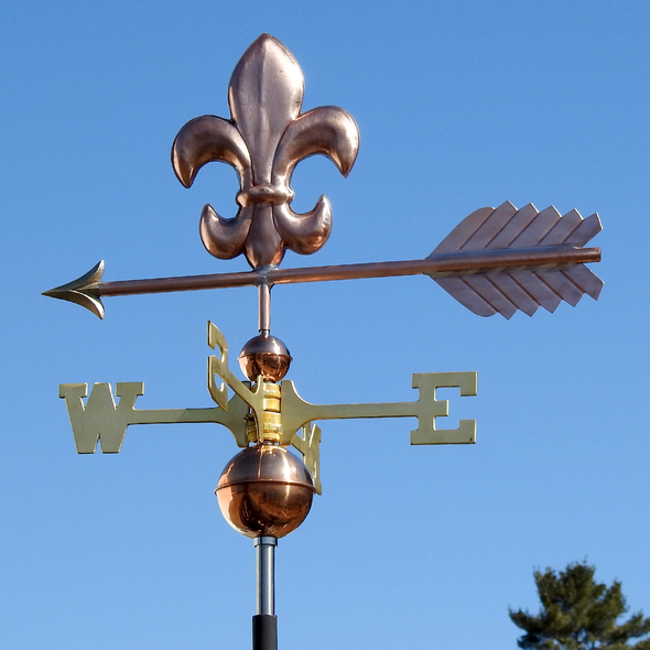 Fleur de Lis Weather vane