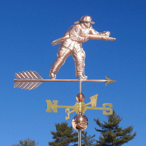 Fireman Weathervane